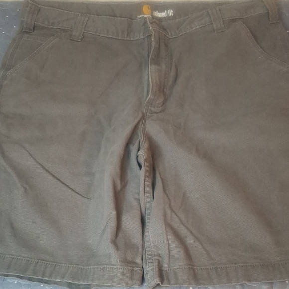 Carhartt Men's Relaxed Fit Gray Cargo Shorts size 40 - Picture 1 of 5